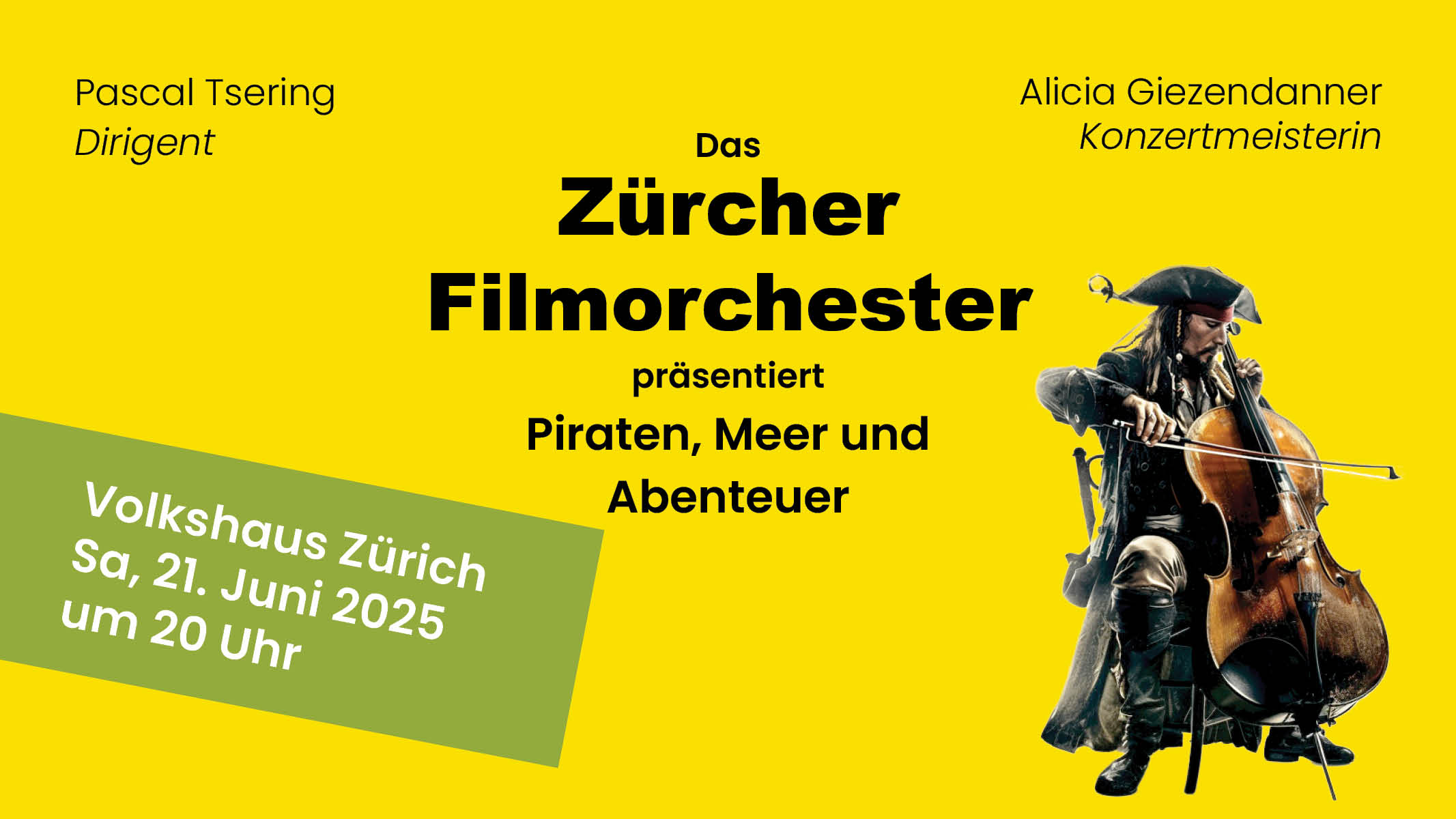 Zürcher Filmorchester Volkshaus Filmmusik 2025